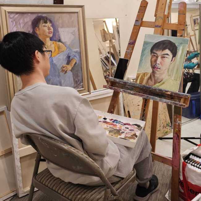 Understanding Paint Consistency In Oil Painting Classes Understanding Paint Consistency In Oil Painting Classes